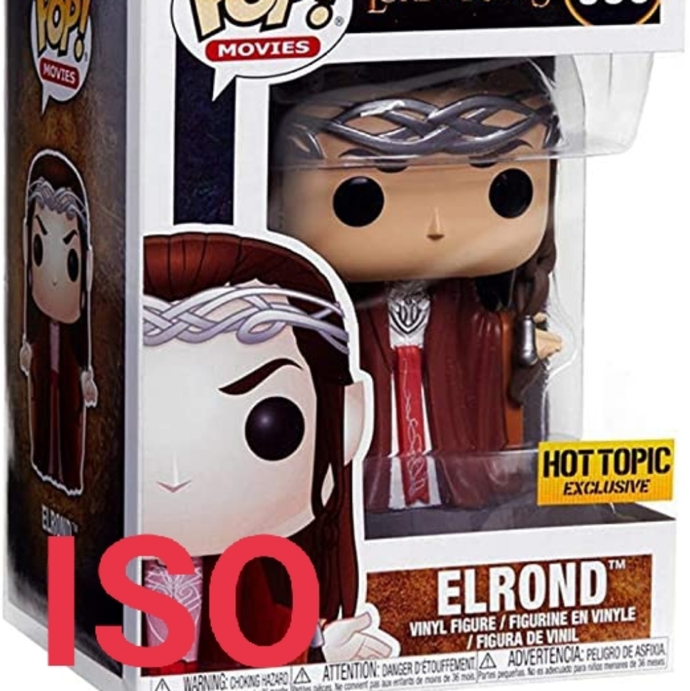 Funko Pop Elrond ISO